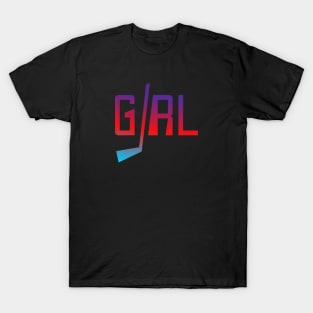 Hockey girl T-Shirt